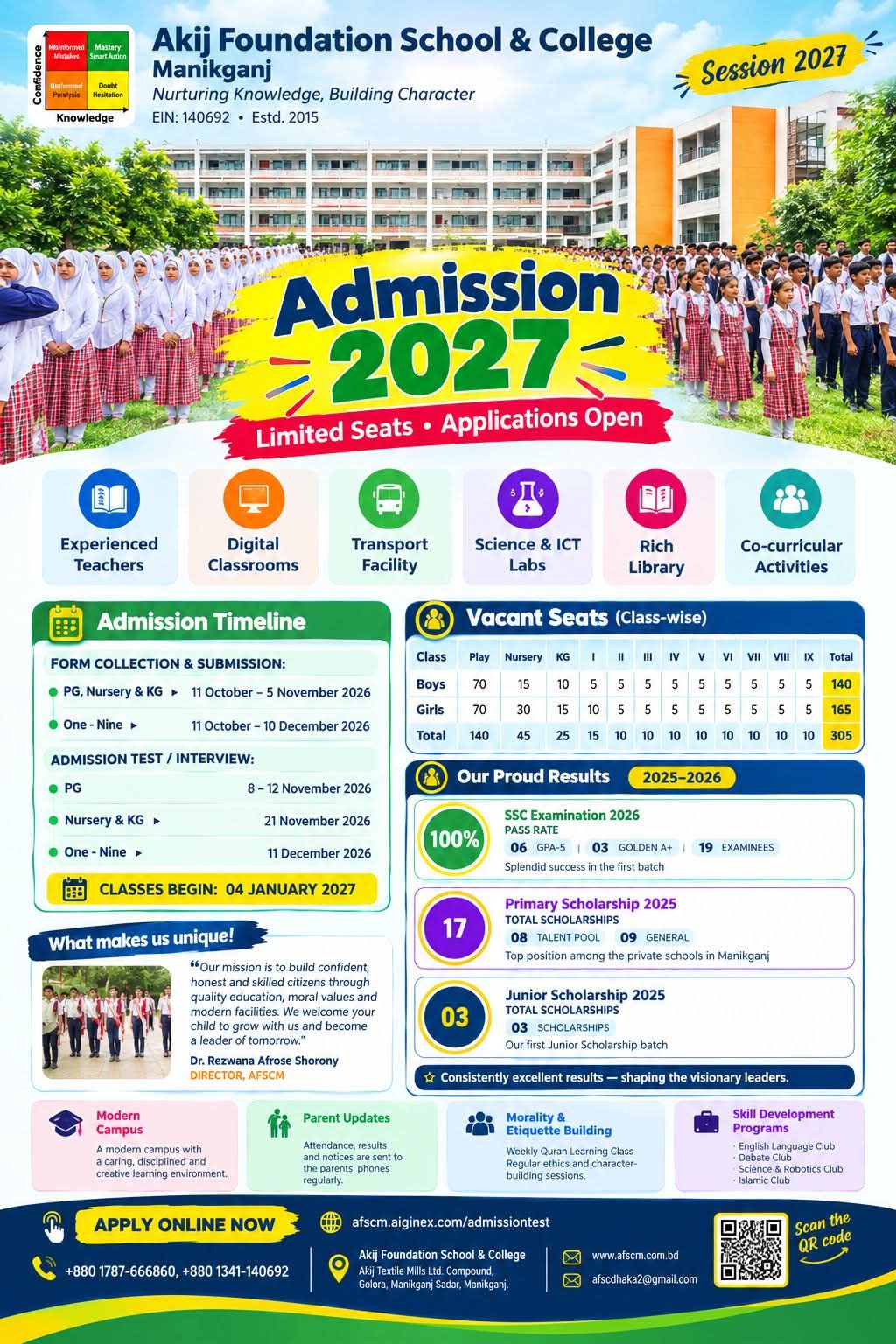 Admission 2027